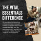 Vital Essentials Chicken Hearts Dog Treats, 3.75 oz, Freeze-Dried, Single-Ingredient, Meal Topper or Snack