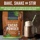 Viva Naturals Viva Naturals Organic Cacao Powder, 2lb - Unsweetened Cocoa Powder With Rich Dark Chocolate Flavor, Perfect For Baking And Smoothies - Certified Vegan, Keto And Paleo, Non-GMO And Gluten-Free, 907 G