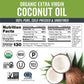 Viva Naturals Viva Naturals Organic Coconut Oil - Unrefined And Cold-Pressed, Natural Hair Oil, Skin Oil And Cooking Oil With Fresh Flavor, Non-GMO Extra Virgin Coconut Oil (Aceite De Coco), USDA Organic, 32 Fl Oz (Pack Of 1)