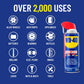 WD-40 Multi-Use Product And WD-40 Specialist Silicone Lubricant Combo Pack, Smart Straw Sprays 2 Ways, WD-40 Original Formula 12oz And Water-Resistant Silicone 11oz (Pack Of 2),079567490678