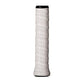 Wilson Pro Tennis Overgrip, 1 Pack, White, Perforated Grip Tape for Racquets, Comfortable & Absorbent Feel