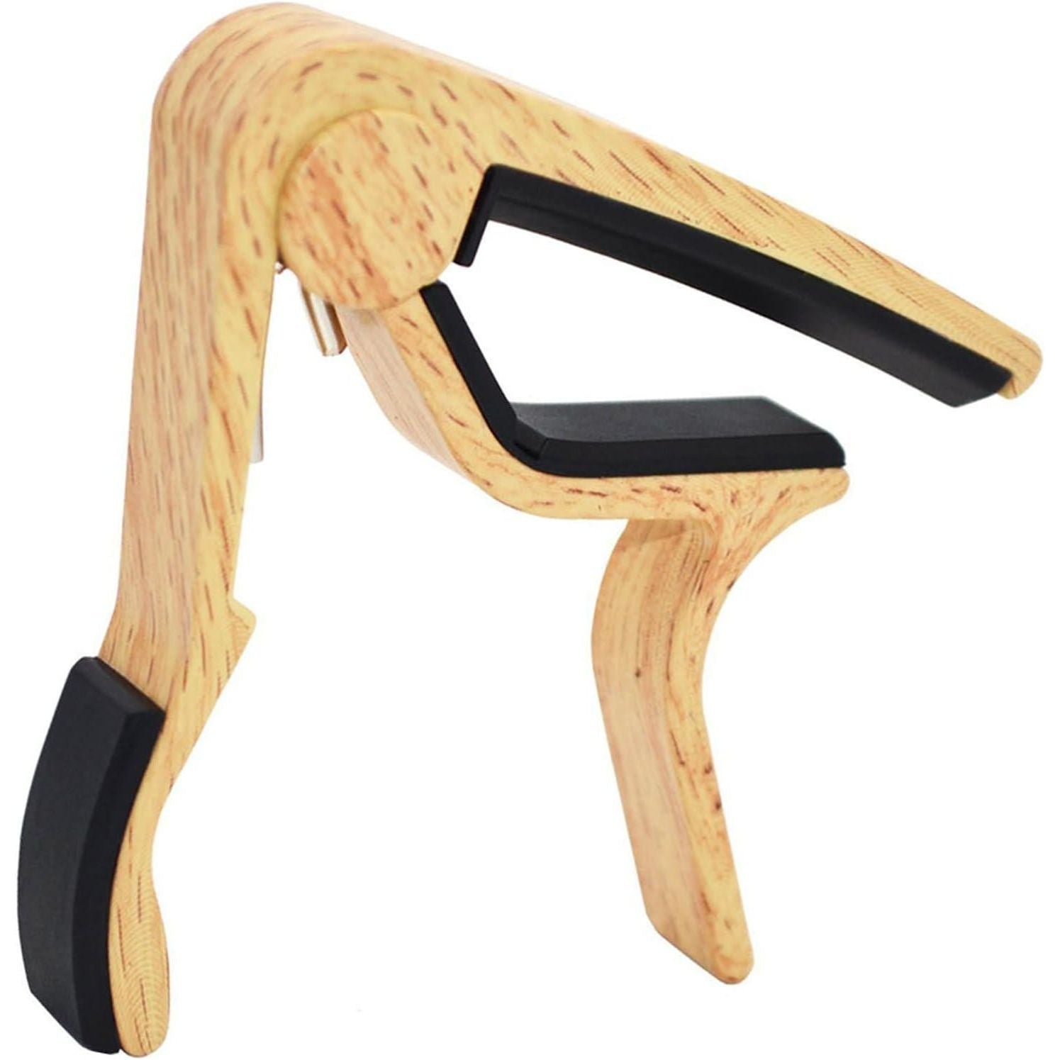 WINGO Guitar Capo For Acoustic And Electric Guitar With 5 Picks, Burlywood,