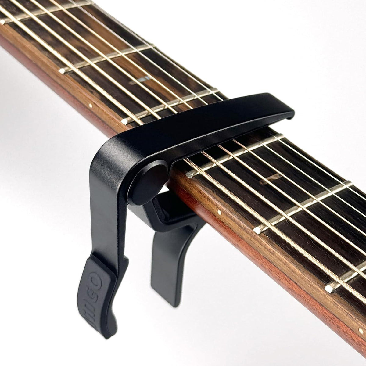 WINGO Guitar Capo For Acoustic And Electric Guitars With 5 Picks For Free, Black.,