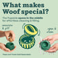 Woof Pupsicle Interactive Dog Toy Long Lasting Low Mess Chew Toy for Large Dogs 25 to 75 lbs Keeps Dogs Engaged