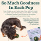 Woof Pupsicle Large Calming Refills 7 Count Long Lasting Dog Chews with Magnesium to Reduce Anxiety