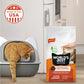 World's Best Cat Litter Unscented Multi Cat 15 lb Natural Clumping Low Tracking Litter