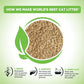 World's Best Cat Litter Comfort Care Cat Litter 32 lb Unscented Clumping Litter Natural Flushable Formula Dust Free Odor Control