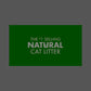 World's Best Cat Litter Unscented Multi Cat 15 lb Natural Clumping Low Tracking Litter