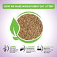 World's Best Cat Litter, Lavender Scented, 15 lb, Natural, Flushable, Dust-Free, Multi-Cat Use
