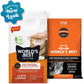 World's Best Cat Litter Low Tracking Unscented Multi Cat Formula 32 lb Natural Clumping Flushable