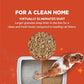World's Best Cat Litter Unscented Multi Cat 15 lb Natural Clumping Low Tracking Litter