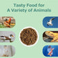 WormsKing Dried Black Soldier Fly Larvae, 5 lb, Calcium-Rich Poultry Treats, Chicken Feed Supplement