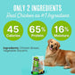 Waggin' Train Chicken Jerky Dog Treats 30 oz Pouch Limited Ingredient Healthy Dog Snack