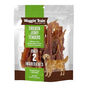Waggin' Train Chicken Jerky Tenders Grain Free Dog Treats 18 oz Pouch