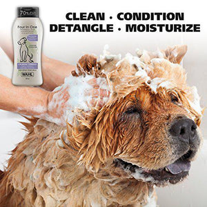 Wahl 4-in-1 Calming Dog Shampoo, 24 oz, Cleans, Conditions, Moisturizes with Lavender Chamomile