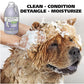 Wahl USA 4 in 1 Pet Shampoo 64 oz Lavender and Chamomile Cleans Conditions Detangles Moisturizes