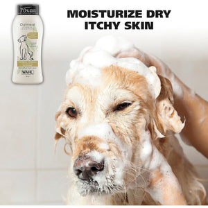 Wahl Oatmeal Dog Shampoo, Itch Relief, Coconut Lime Scent, 24 oz, Pet Friendly Formula