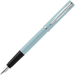 Waterman Allure Fountain Pen Baby Blue Pastel Lacquer Fine Nib Blue Ink With Gift Box,