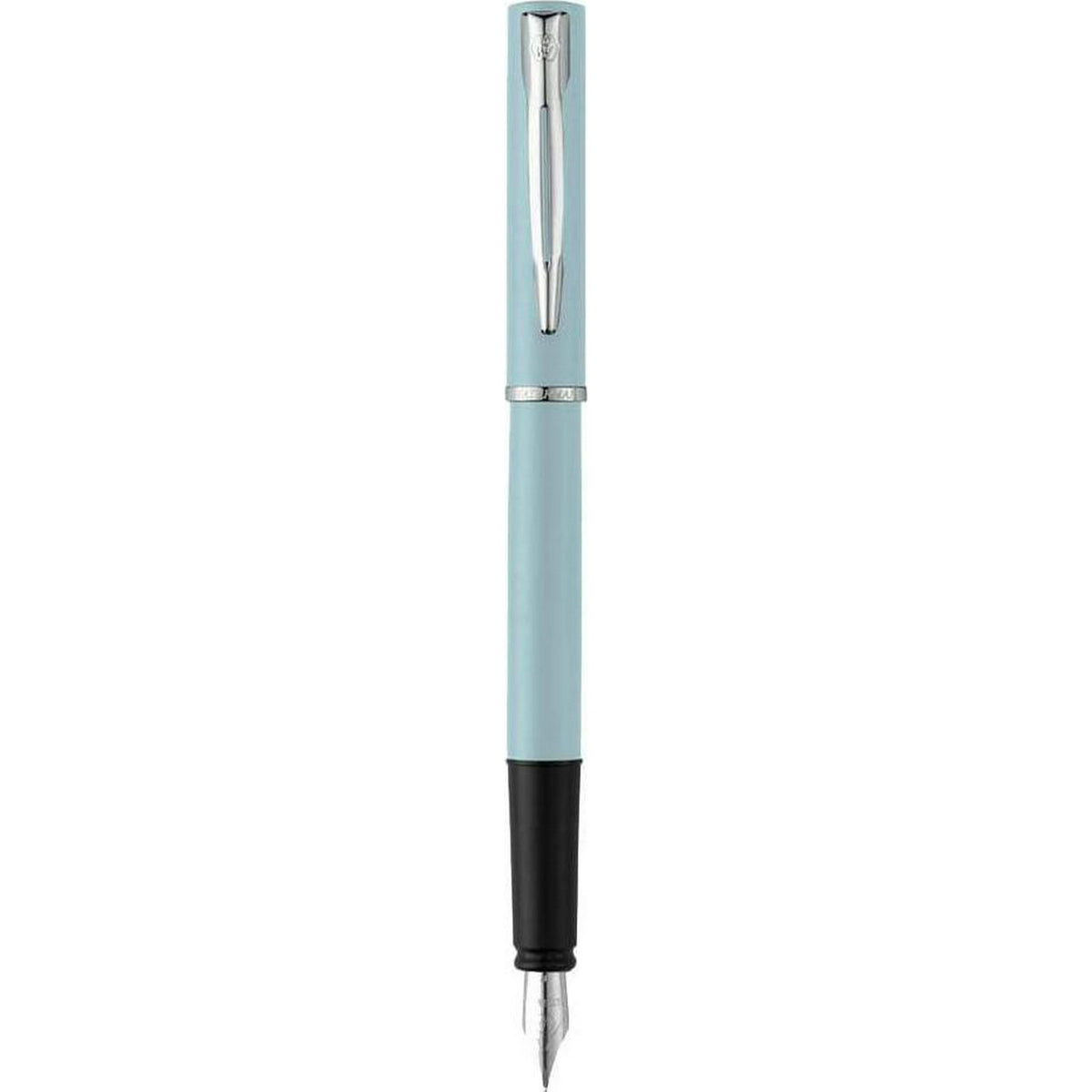 Waterman Allure Fountain Pen Baby Blue Pastel Lacquer Fine Nib Blue Ink With Gift Box,