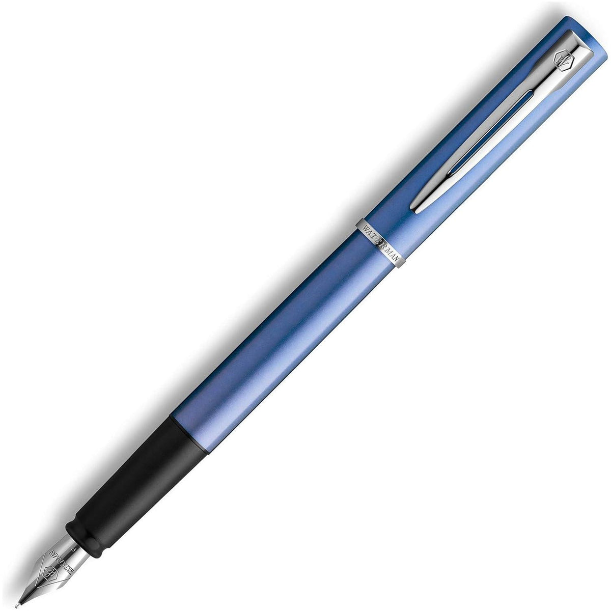 Waterman Allure Fountain Pen Blue Lacquer Fine Nib Blue Ink Gift Box,
