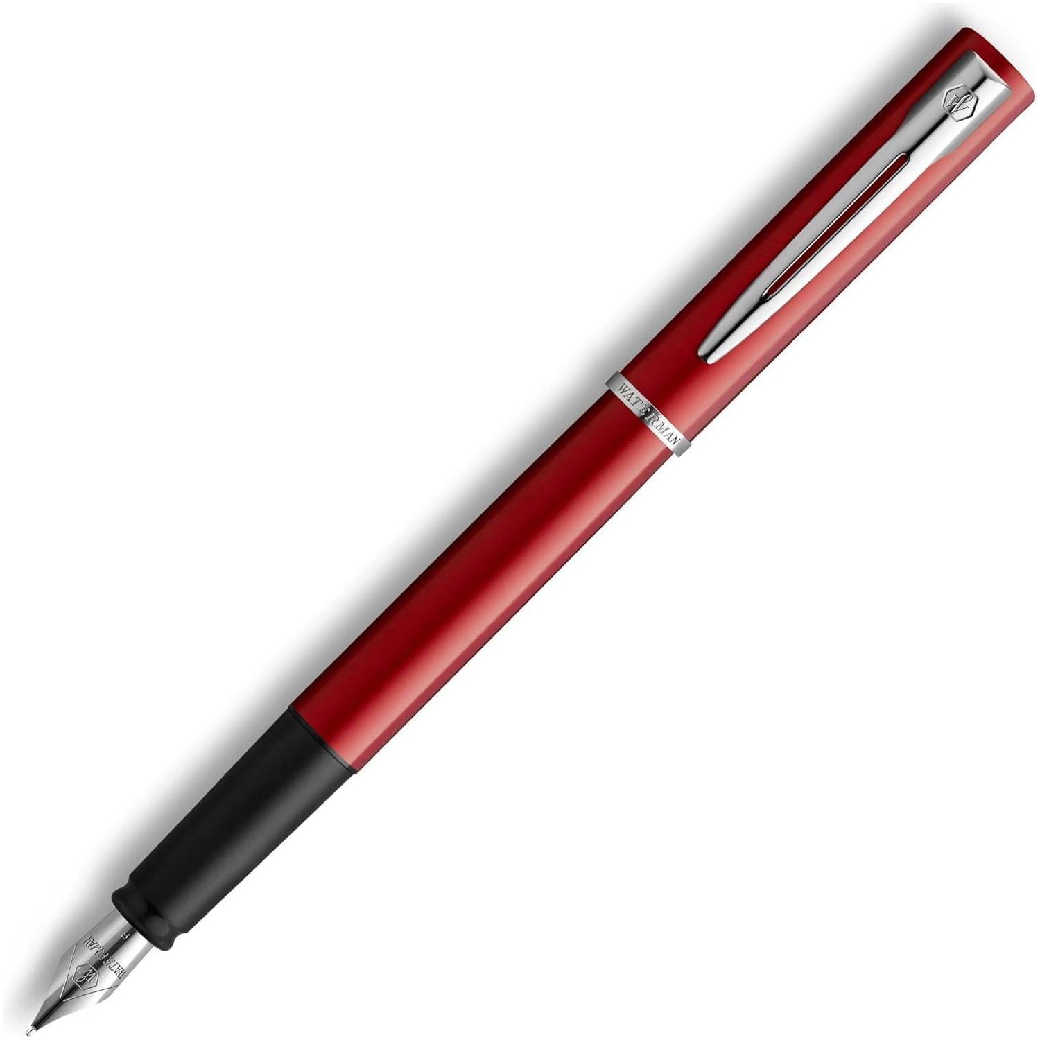 Waterman Graduate Allure Fountain Pen, Baby Blue Matte Lacquer, Fine Nib, Blue Ink, Gift Box,