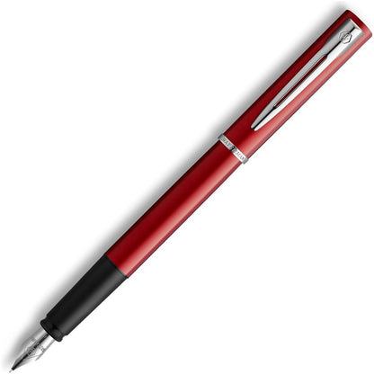 Waterman Graduate Allure Fountain Pen, Baby Blue Matte Lacquer, Fine Nib, Blue Ink, Gift Box,