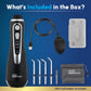 Waterpik Cordless Advanced 2.0 Water Flosser For Teeth, Gums, Braces, Dental Care With Travel Bag And 4 Tips, ADA Accepted, Rechargeable, Portable, And Waterproof, Black WP-582, Packaging May Vary,