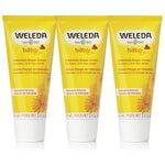 Weleda Baby Calendula Diaper Cream, 2.8 Fluid Ounce (Pack Of 3), Plant Rich Protection With Calendula, Chamomile, Sweet Almond Oil, Lanolin And Zinc Oxide,