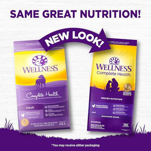 Wellness Complete Health Chicken and Oatmeal Dry Dog Food with Wholesome Grains 30 lb Bag