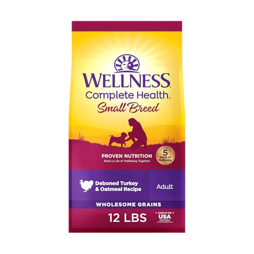Wellness Complete Health Small Breed Dog Food, Dry Formula, Nutrient-Rich for Small Adult Dogs
