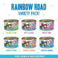 Weruva B.F.F. OMG Rainbow Road Gravy Wet Cat Food, Variety Pack, 12 Ct, 2.8 oz Cans