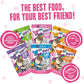 Weruva B.F.F. OMG Cat Food, Rainbow A Gogo Variety, 12 Pouch Pack, 3 oz Each, Gravy Wet Food