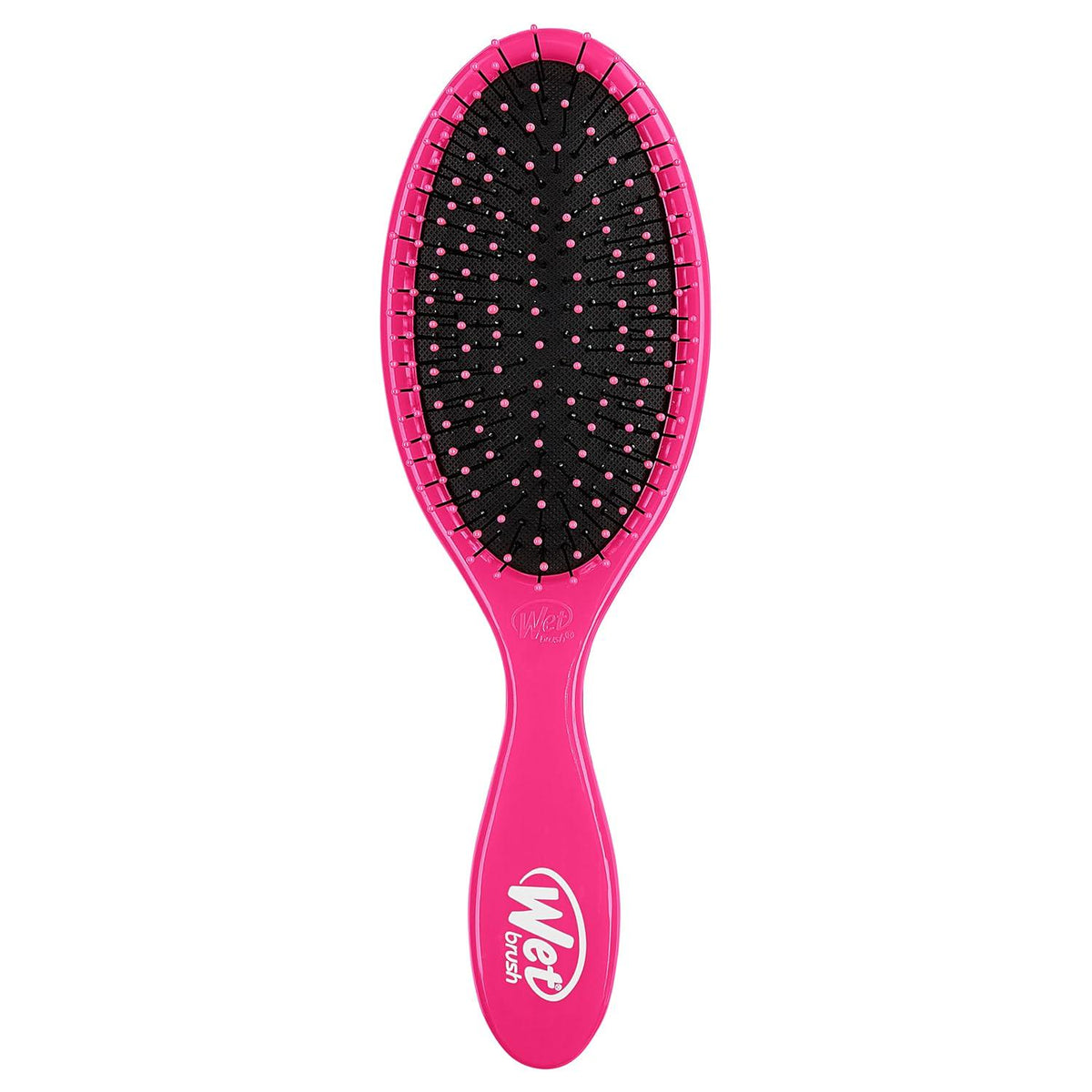 Wet Brush Detangling Brush, Original Detangler Brush (Pink) - Wet And Dry Tangle-Free Hair Brush For Women And Men - No Tangle Soft And Flexible Bristles For Straight, Curly, And Thick Hair,