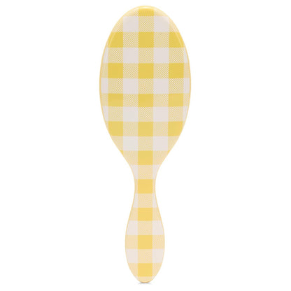 Wet Brush Original Detangler Hair Brush, Golden Gingham (Coastal Charm) - Ultra-Soft IntelliFlex Bristles - Detangling Brush Glides Through Tangles For All Hair Types (Wet Dry And Damaged) - Women And Men,