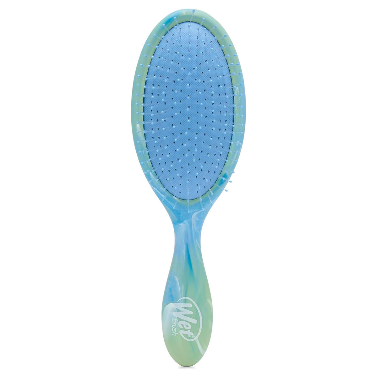 Wet Brush Original Detangler Hair Brush, Green (Matte Marble) - Ultra-Soft IntelliFlex Bristles - Detangling Brush Glides Through Tangles For All Hair Types (Wet Dry And Damaged Hair) - Women And Men,