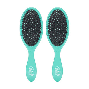 Wet Brush Original Detangler Hair Brush, Amazon Exclusive Aqua- Ultra-Soft IntelliFlex Bristles-Detangling Hairbrush Glides Through Tangles - All Hair Types (Wet And Dry Hair) - Women And Men (Pack Of 2),