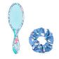 Wet Brush Original Detangler Hair Brush Frosty Kit - Ultra-Soft IntelliFlex Bristles - Detangling Brush Glides Through Tangles For All Hair Types (Wet Dry And Damaged) - 1 Brush And 1 Scrunchie,