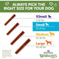 Whimzees Wellness Stix Dog Dental Treats Small Size Natural Chews 28 Count Pack