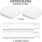 White - Expansion Pack - 2 Straight Tracks And 2 Trays. Does Not Work Without The Lazy Susan Revolution Full Set (Sold Separately).,860011982944