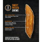 Wholesome Pride Sweet Potato Dog Chews 16 oz Natural Single Ingredient Dog Treats Grain Free
