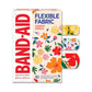 Band-Aid Brand Flexible Fabric Limited Edition Wildflower Adhesive Bandages 30 Count,381372022327