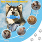 Wintour Tough Squeaky Dog Toys for Aggressive Chewers Durable Bacon Flavor for Medium and Large Breeds