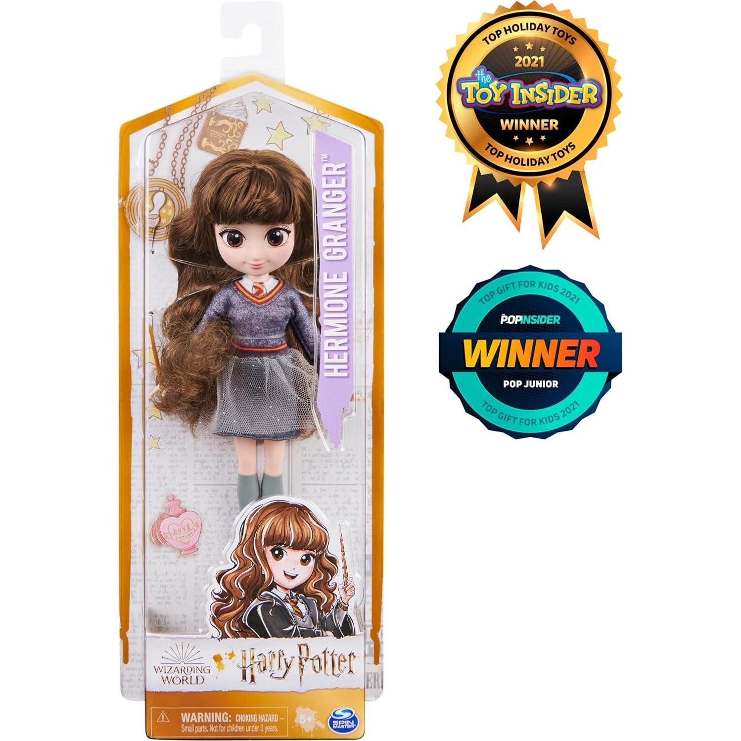 Wizarding World Harry Potter, 8-inch Hermione Granger Doll, Kids Toys For Ages 5 And Up,