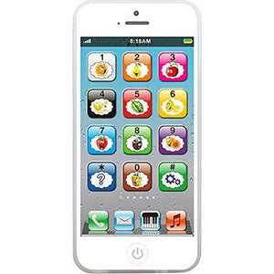 Wolmund Toy Learning Play Cell Phone with 8 Functions and Lights Interactive for Toddlers Boys Girls