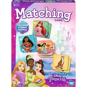 Wonder Forge Disney Princess Matching Game, Memory Game for Kids Ages 3+, Belle & Elsa, Gift Box