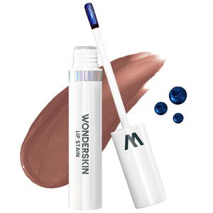 Wonderskin Wonderskin Wonder Blading Lip Stain Peel Off Masque - Long Lasting, Waterproof And Transfer Proof Brown Lip Tint, Matte Finish Peel Off Makeup (Hush Masque)