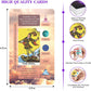 XSYLOHXL Tarot Cards For Beginners Tarot Deck With Meanings On Them Training Tarot Deck With Message For Reading Classic Learning Tarot Set,