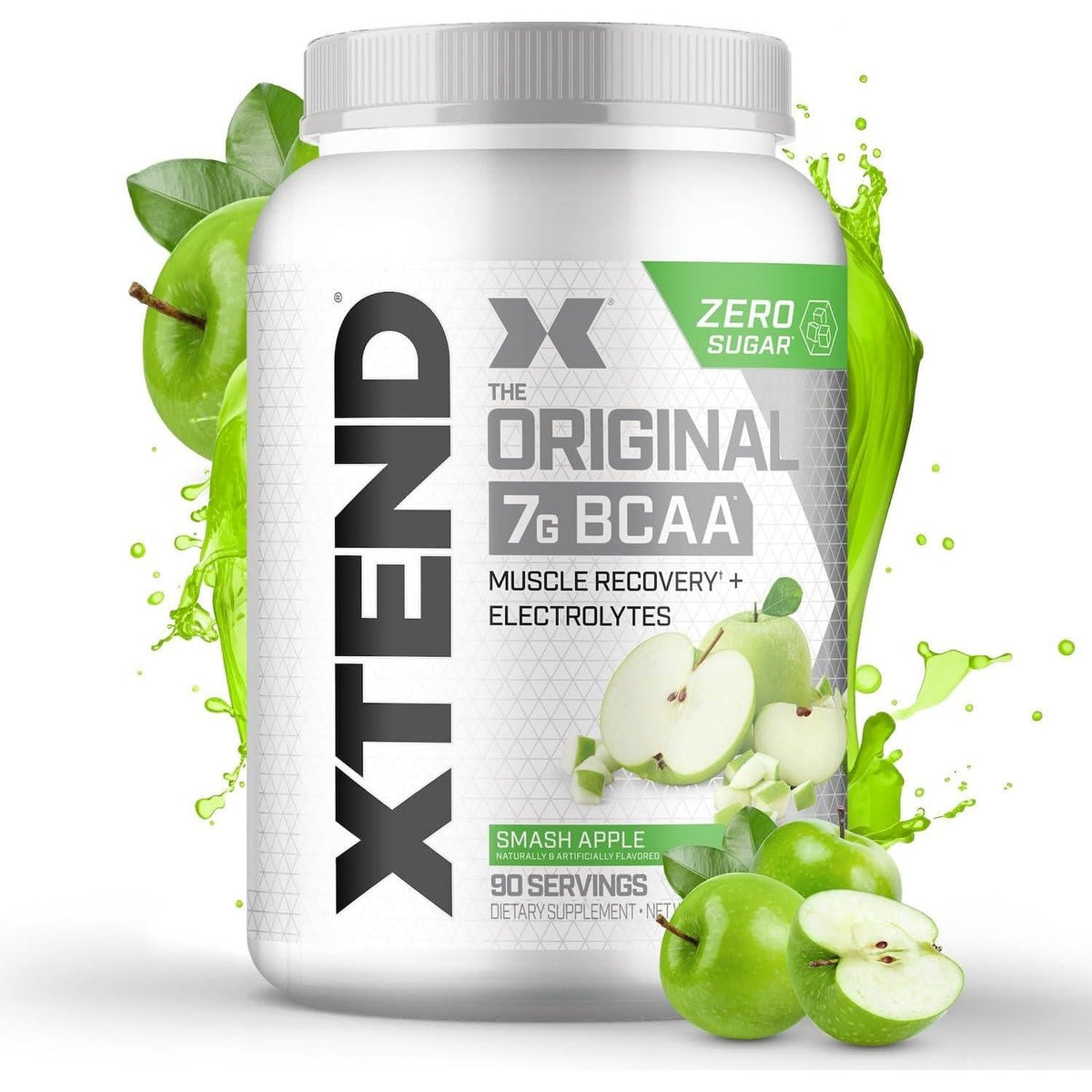 Xtend XTEND Original BCAA Powder 7g BCAA And 2.5g L-Glutamine, Sugar Free Post Workout Muscle Recovery Drink With Amino Acids For Men And Women, 30 Servings