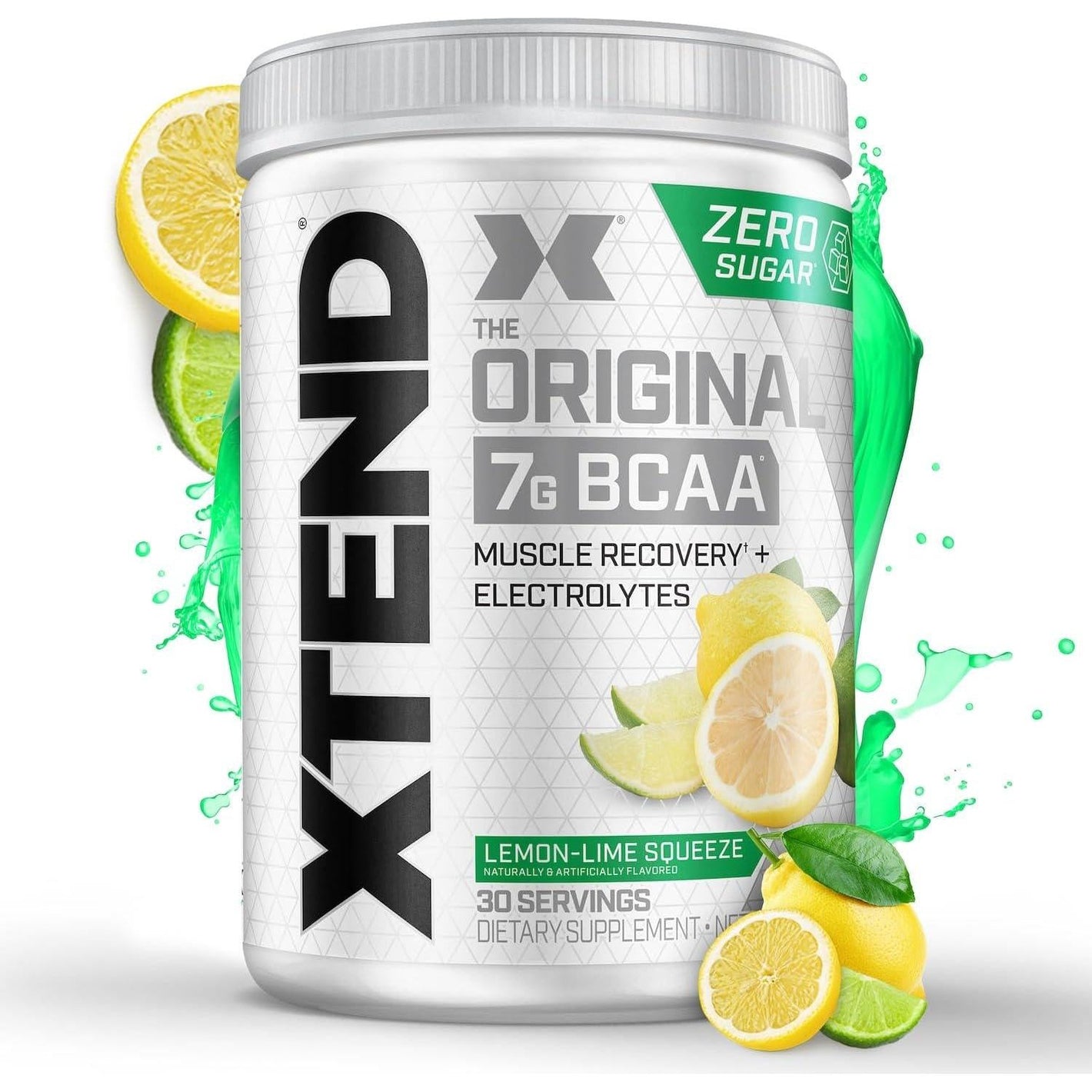 Xtend XTEND Original BCAA Powder 7g BCAA And 2.5g L-Glutamine, Sugar Free Post Workout Muscle Recovery Drink With Amino Acids For Men And Women, 30 Servings