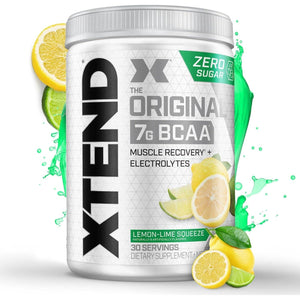 Xtend XTEND Original BCAA Powder 7g BCAA And 2.5g L-Glutamine, Sugar Free Post Workout Muscle Recovery Drink With Amino Acids For Men And Women, 30 Servings